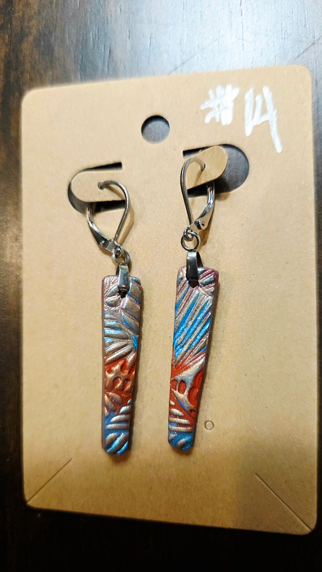 Sofia — Handmade Polymer Clay Pendant Necklace & Earring Set