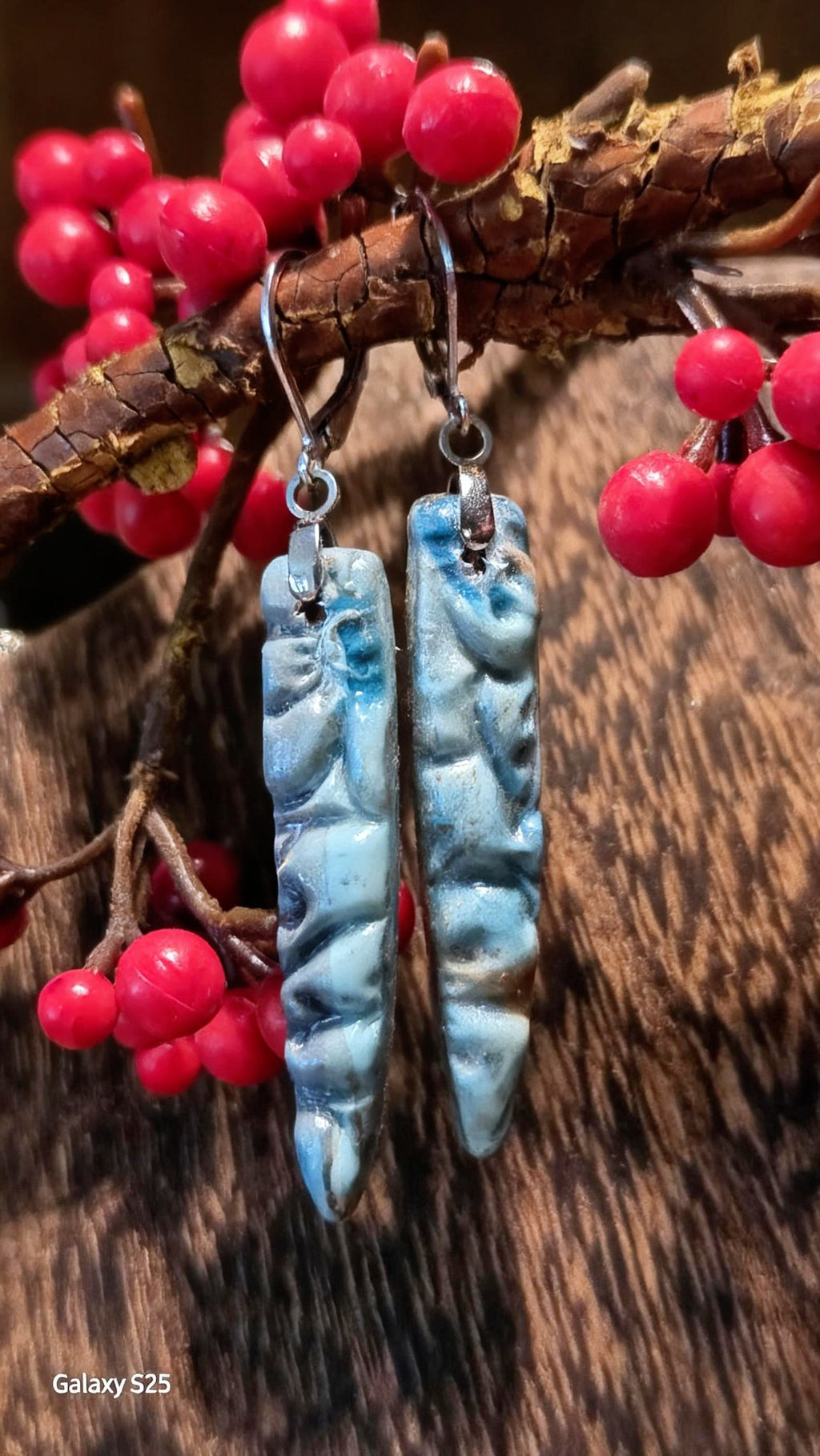 Tammy — Faux Turquoise Polymer Clay Jewelry Set
