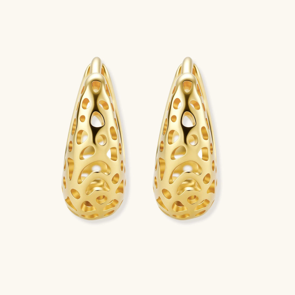 Honeycomb Dream Hoops by Shop With Christy LLC