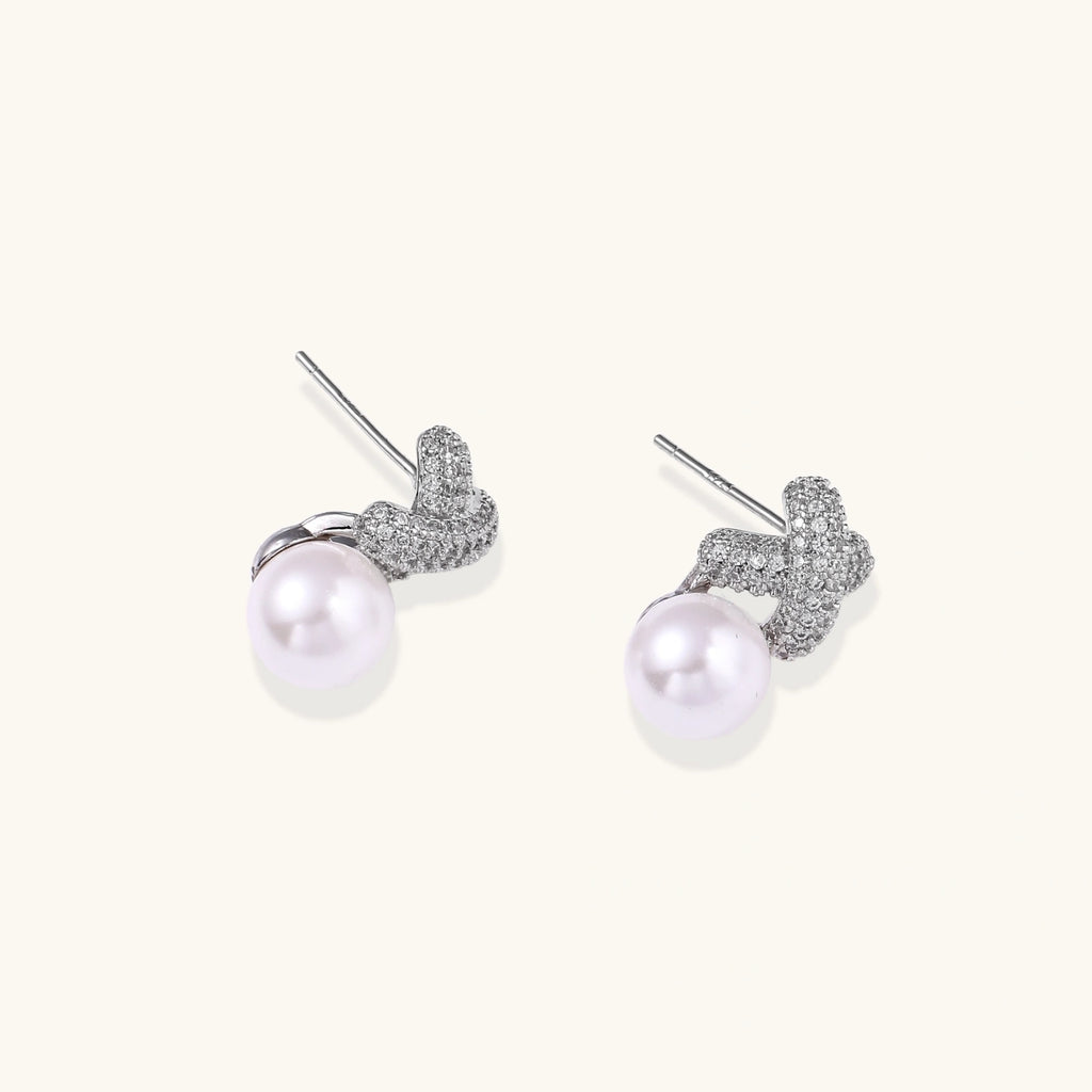 Crystal Bloom Studs by Shop With Christy LLC