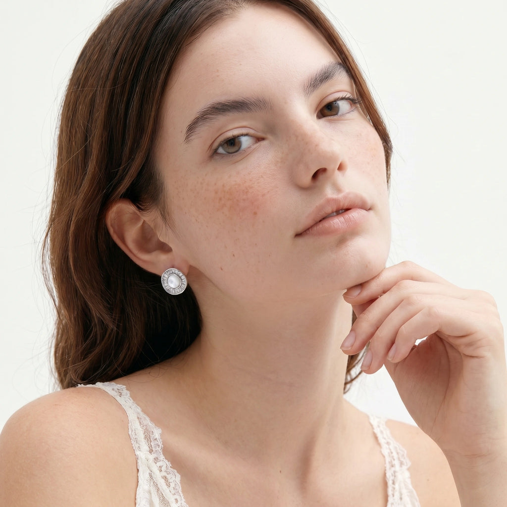 Radiant Halo Studs by Shop With Christy LLC