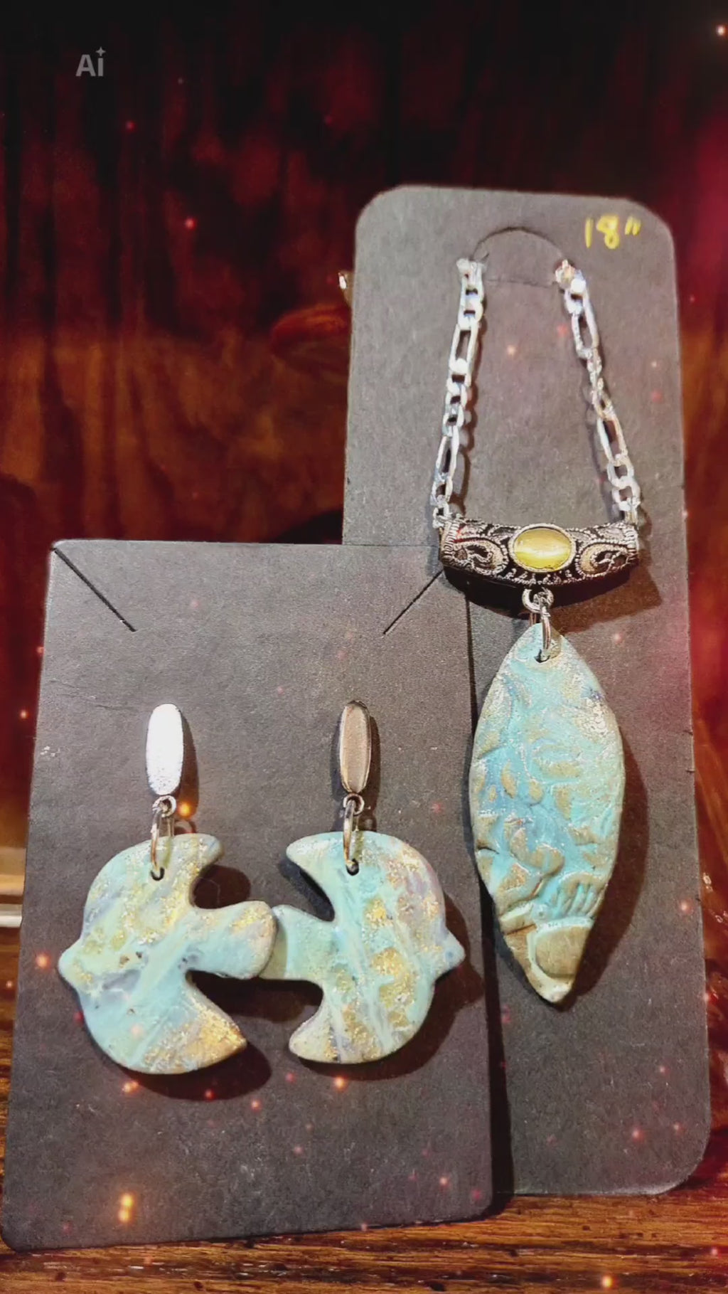 Joan — Weathered and Worn Faux Turquoise Collection