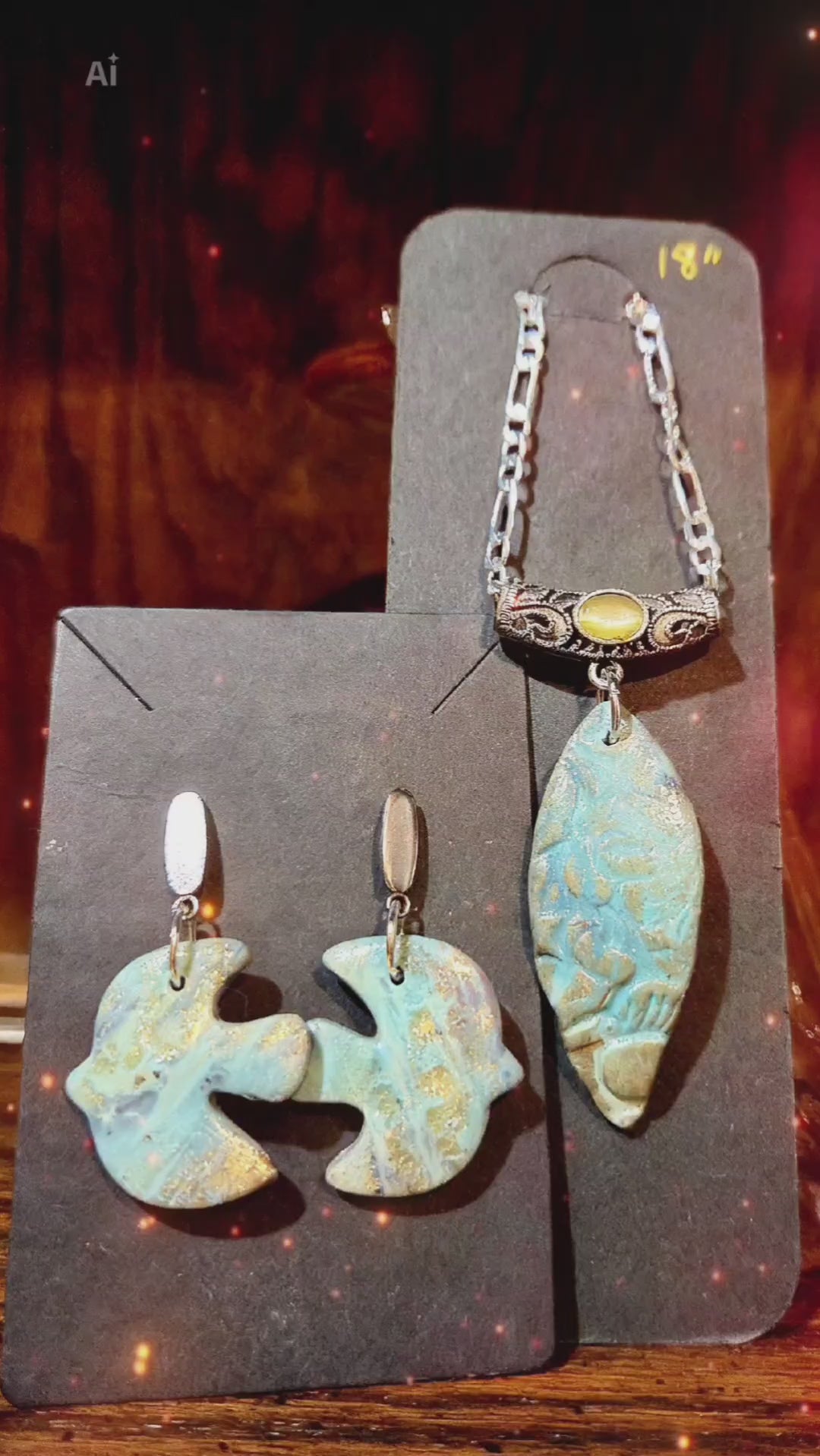 Joan — Weathered and Worn Faux Turquoise Collection